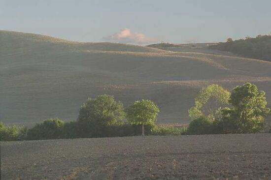 Paesaggio della Val d'Orcia