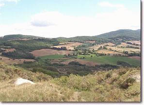 Le colline di La Foce e le crete della Val d'Orcia