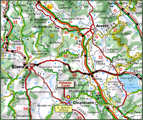 Mappa stradale