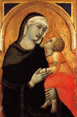 Monticchiello - Vergine col Bambino